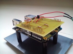 Arduino YUN et platine de capteurs