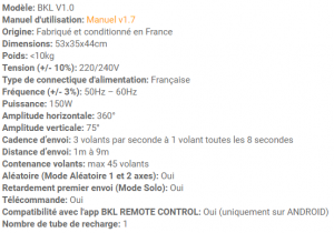 Lanceur De Badminton Multifonctions, Machine À Volant Badminton,  Balançoires Horizontales Et Verticales Aléatoires Vous Aident À Améliorer  Votre Jeu